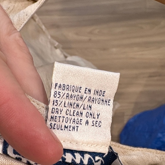 Vintage NWT Poems by Esteem rayon/linen blend midi dress size 6 - Picture 10 of 10